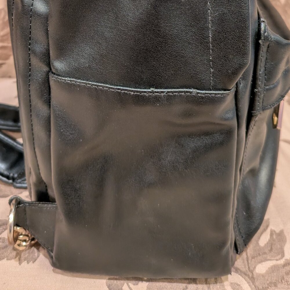 Victoria's Secret Black Glam Rock City Backpack, Used! - Picture 10 of 15